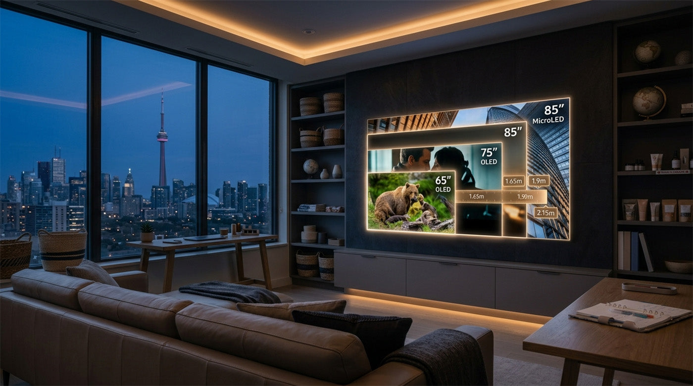Average TV Dimensions by Screen Size: The 2026 Guide