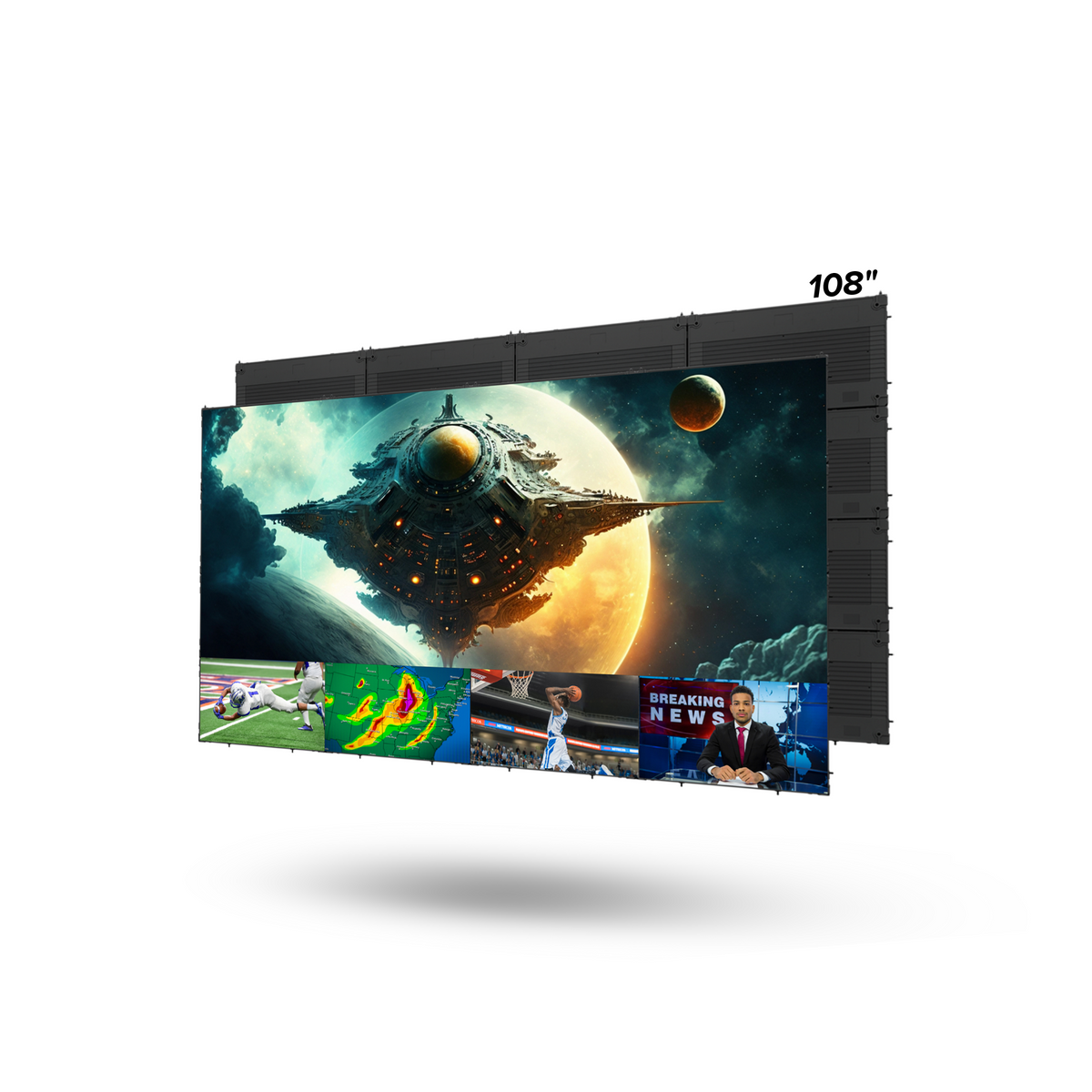 108” MicroLED display