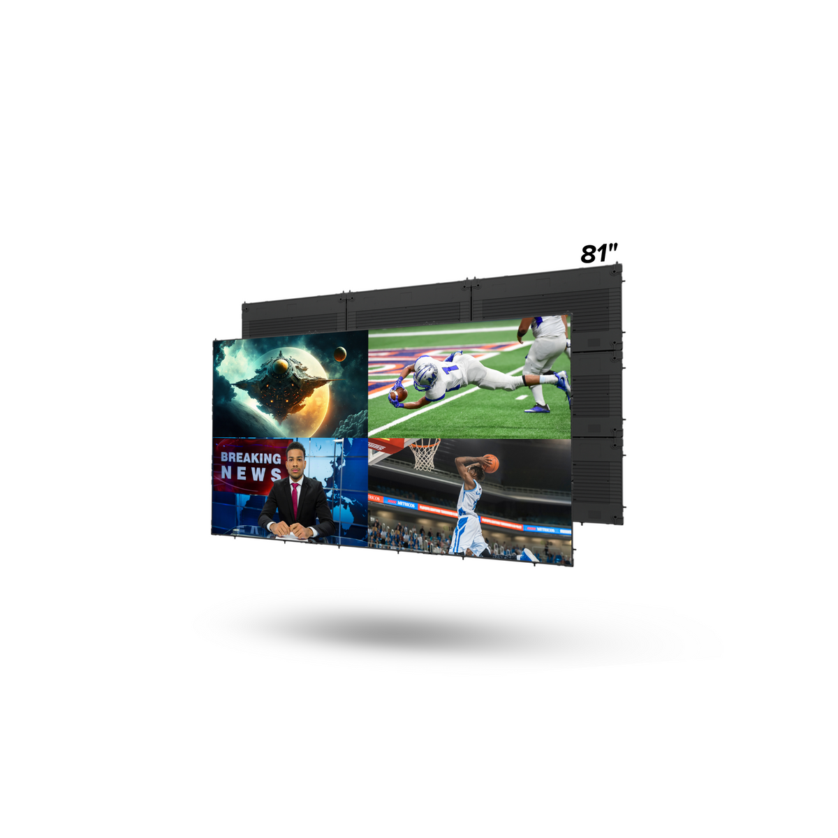 81” MicroLED display